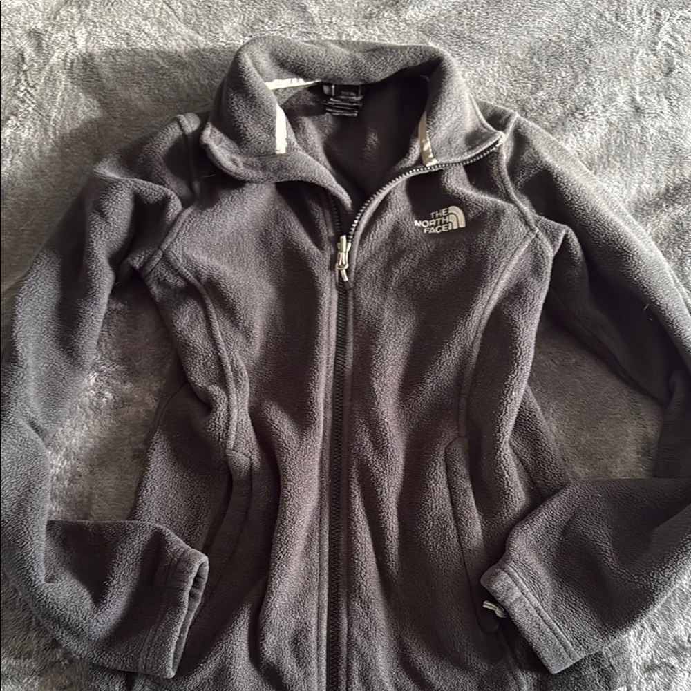 The North Face Gray Utility Jacket Full-Zip Classic